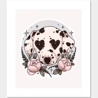 dalmatian dog Posters and Art